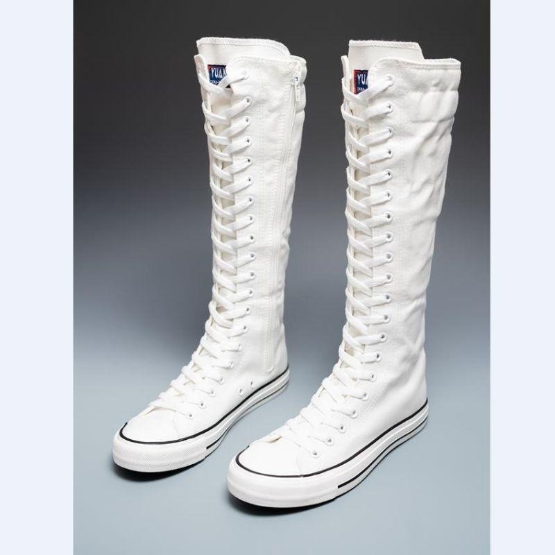أحذية قماشية نسائية جديدة لعام - مراجعة Knee High Boots Women وسعره