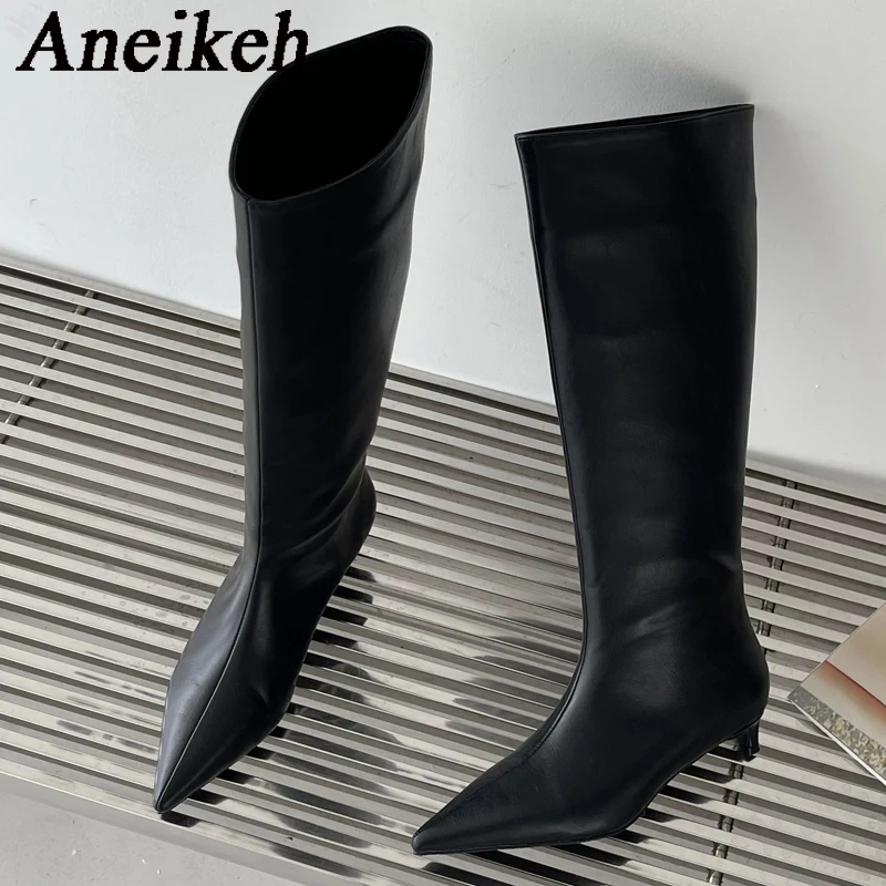 Aneikeh 2026 موضة مثيرة وأشار  - مراجعة Knee High Boots Women وسعره