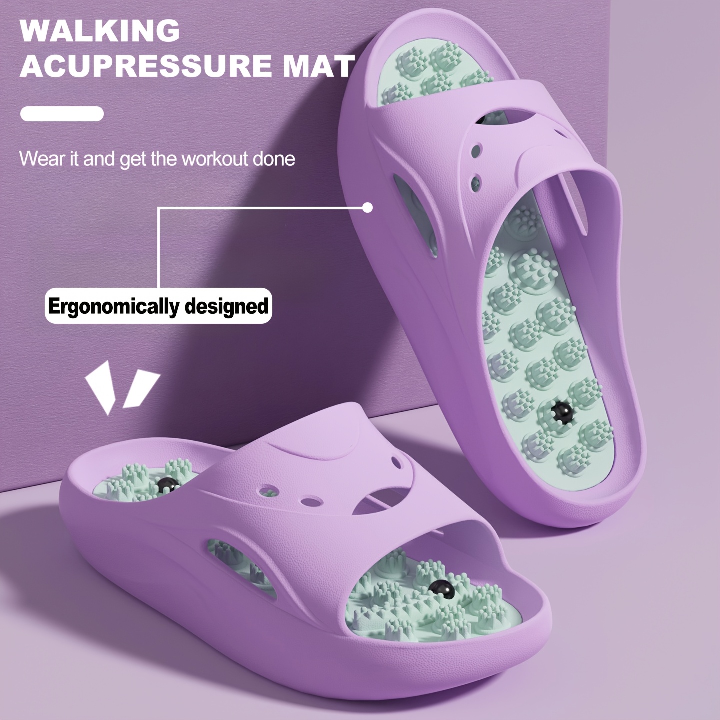 شباشب تدليك للرجال والنساء من  - مراجعة Mule Slip On وسعره