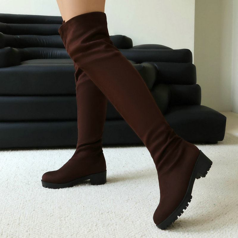 فو جلد الغزال قطيع الانزلاق عل - مراجعة Sock Boot Women وسعره